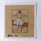 "Dega" - Lienzo para needlepoint pintado a mano de HM Nabavian