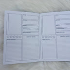 Inserto B6 para diario de reseñas de libros de The HoneyBShop