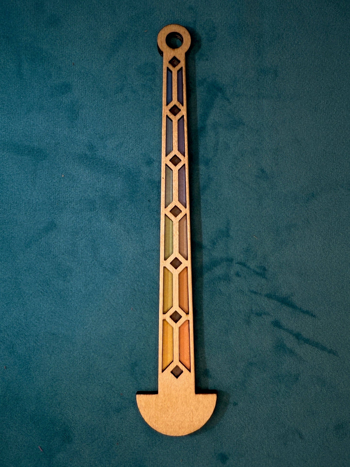 Extra Long Mini Minder Stick: Rainbow