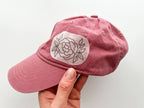 Stick & Stitch Floral embroidery patterns for clothing by Matryoshka Doll Shop