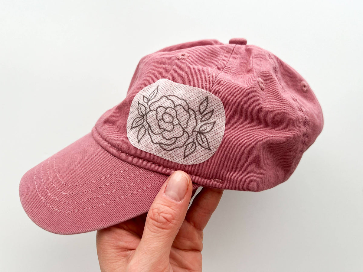 Stick & Stitch Floral embroidery patterns for clothing by Matryoshka Doll Shop
