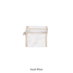 ESTUCHE LIGERO VINTAGE DE TELA DE PARACAÍDAS: White / Mediano de Puebco