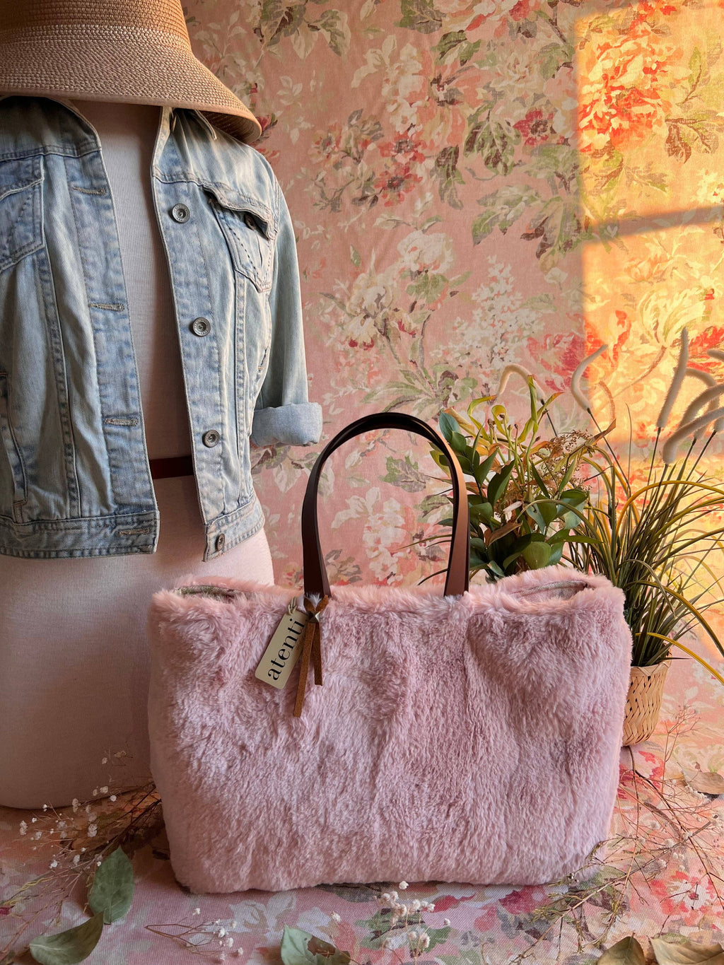 Himalaya Divina; USA made handbag and small project bag by Atenti