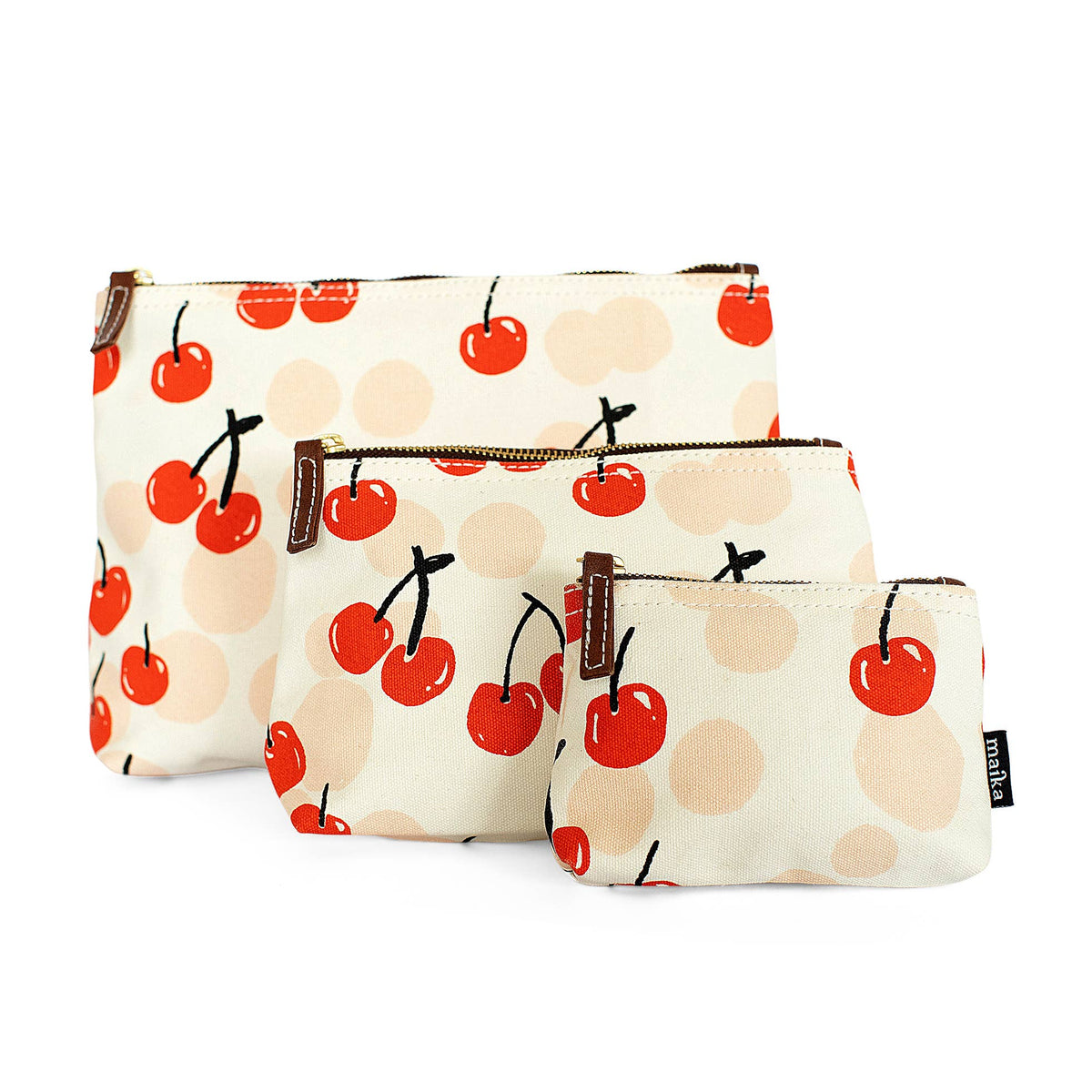 Estuche, edición limitada Cherries, mediano de MAIKA