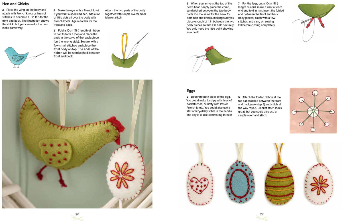 A Year of Felt Decorations de Penguin Random House LLC