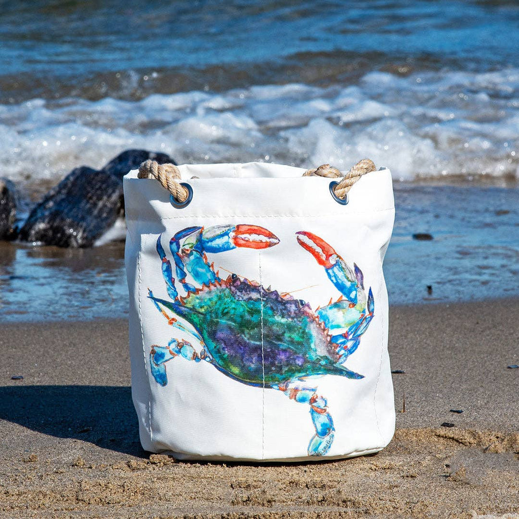 Watercolor Crab Beverage Bucket by Sea Bags