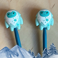 Protectores de puntas para agujas de tejer - yeti 3D de Comma Craft Co