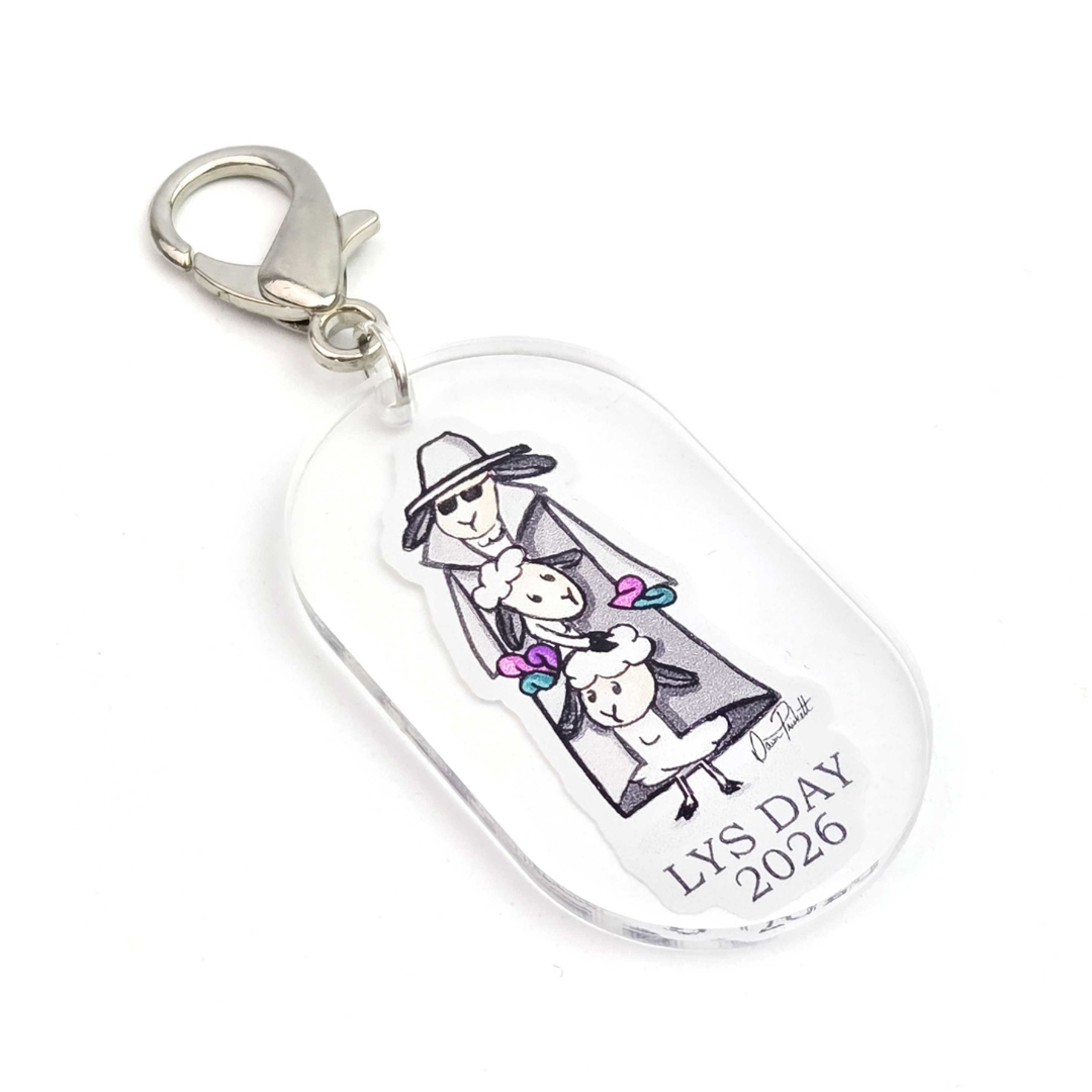 2026 LYS Day Exclusive Stitch Marker by Twice Sheared Sheep
