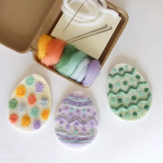 Felting Easter Eggs Class