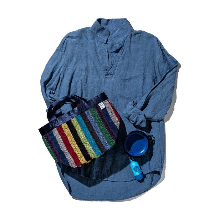 Local Distribution Rainbow Towel Square Bag