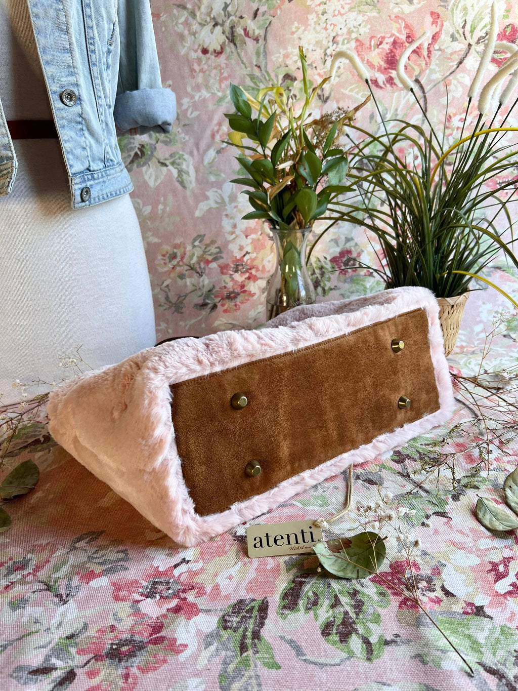 Himalaya Divina; USA made handbag and small project bag by Atenti