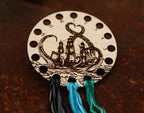 Organizador para hilo de bordar Kraken Squid Ship de Sunrise Grove