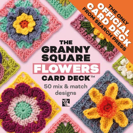 Baraja de tarjetas Granny Sq Flowers de Penguin Random House LLC