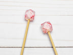 Tiny Heart Hexagon | Topes de puntos (Stitch Stoppers) para tejer de Fox & Pine Stitches