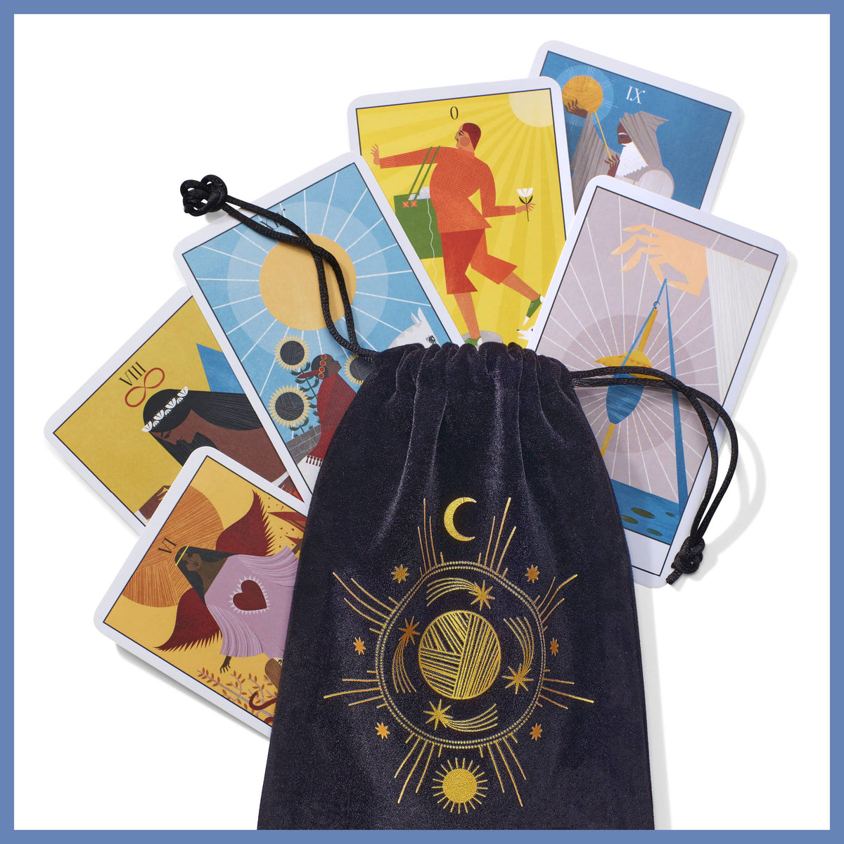 Yarn Tarot: For Crocheters, Knitters, Spinners, and Weavers by Mixed Media Resources LLC