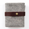 Estuche estándar de lana para agujas intercambiables: Light Gray de Quince & Co.