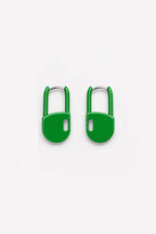 Aretes de marcadores de puntos de Coco Clem