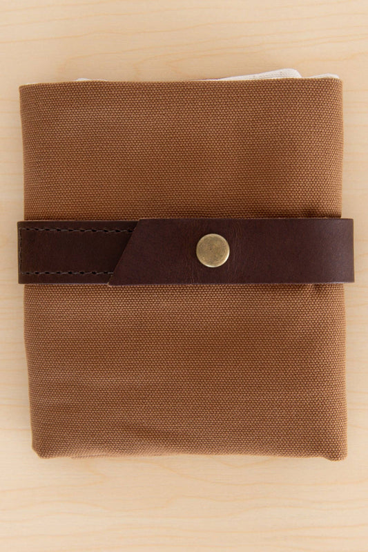Standard canvas interchangeable needle case: Camel