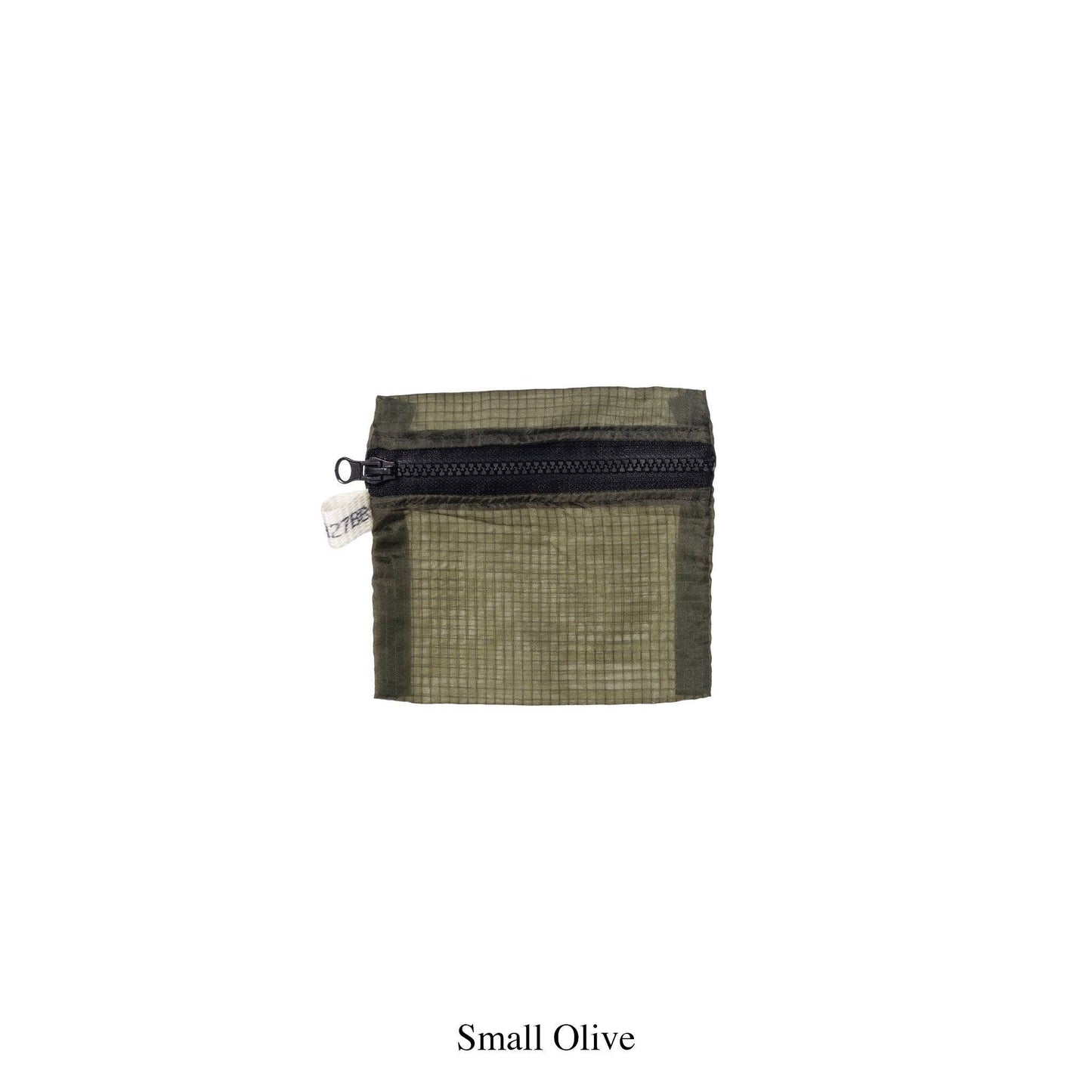 VINTAGE PARACHUTE LIGHT POUCH: Olive / Small