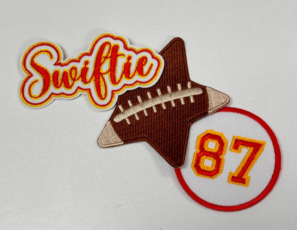 Swiftie Loves Kelce: trío Swiftie/Kelce #87/estrella de futbol americano de Aloe and Milk Boutique