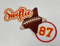 Swiftie Loves Kelce: trío Swiftie/Kelce #87/estrella de futbol americano de Aloe and Milk Boutique
