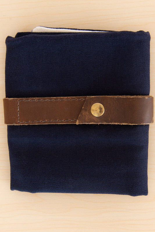 Standard canvas interchangeable needle case: Navy