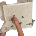 Bastidor de presión de 18 x 18 in (46 x 46 cm) para bordado o punch needle de Plum Diddle