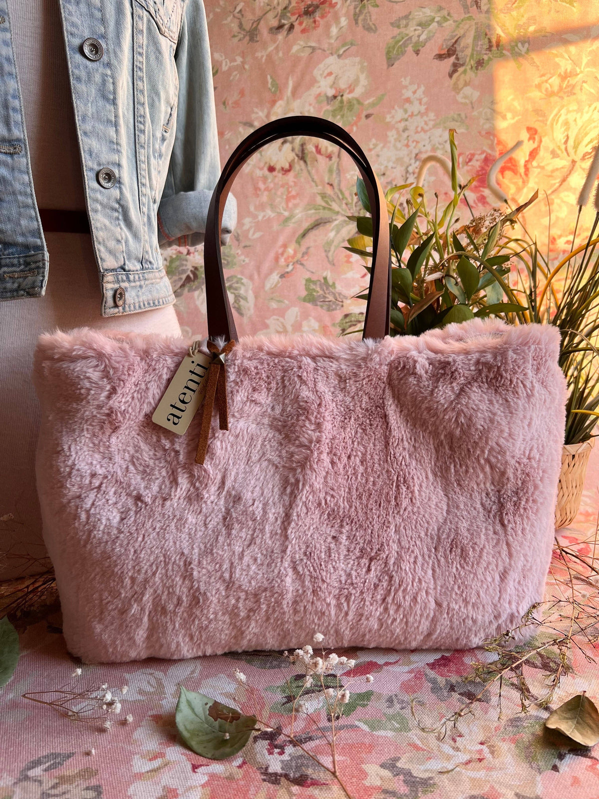 Himalaya Divina; USA made handbag and small project bag by Atenti