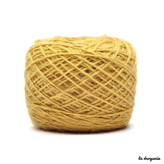 Alpaca knitting yarn: Dijon mustard
