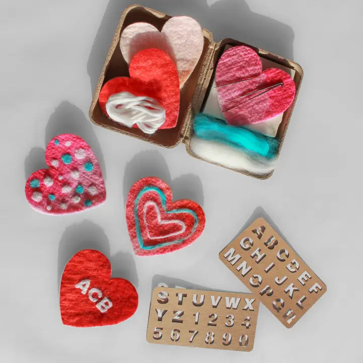 Felting Hearts Class