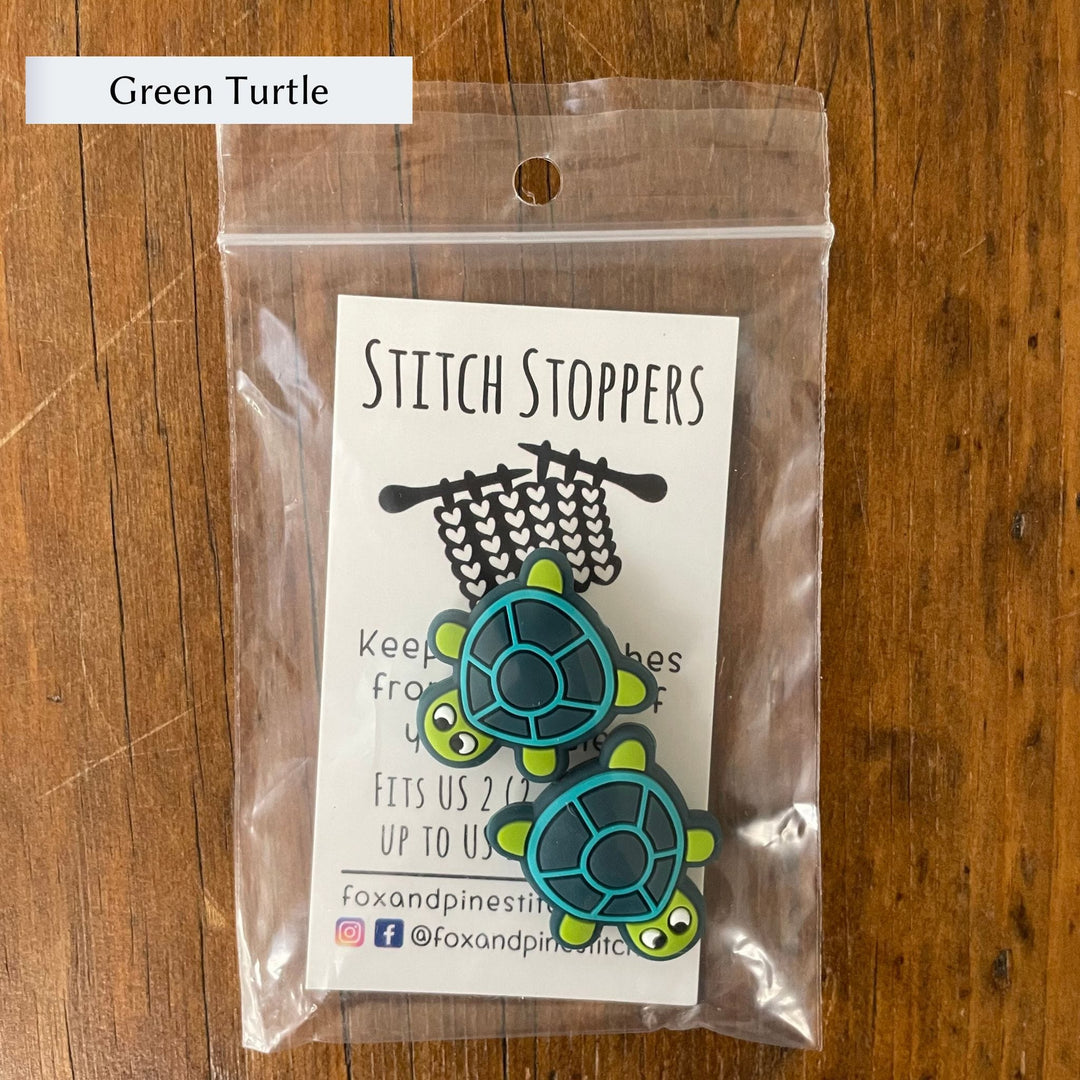 Fox and Pine Stitch Stoppers
