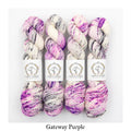 La Bien Aimee - Merino Super Sock, Gateway Purple