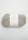Alpakka Ull, Grey Melange