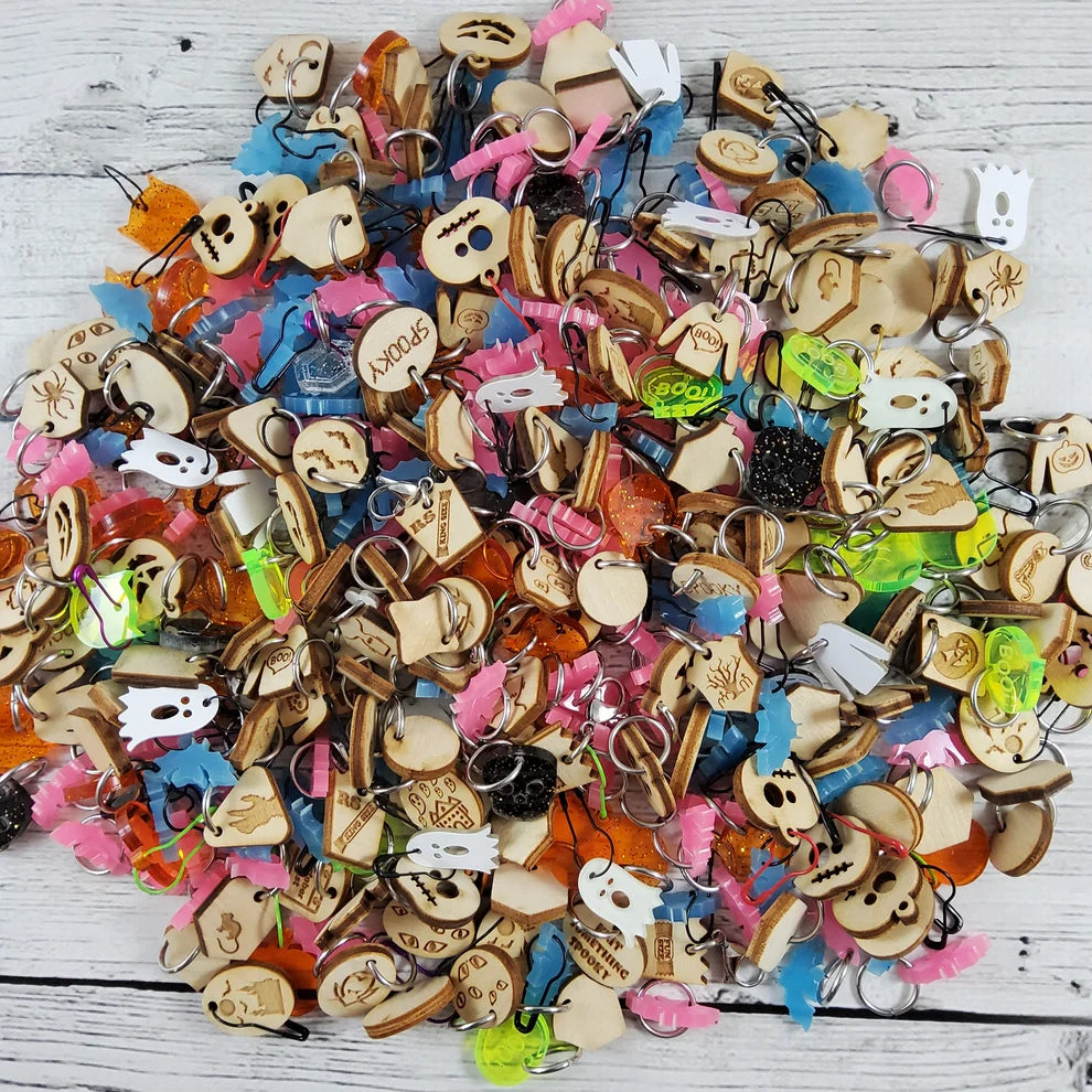 Katrinkles - Halloween Stitch Marker Mystery Grab Bag