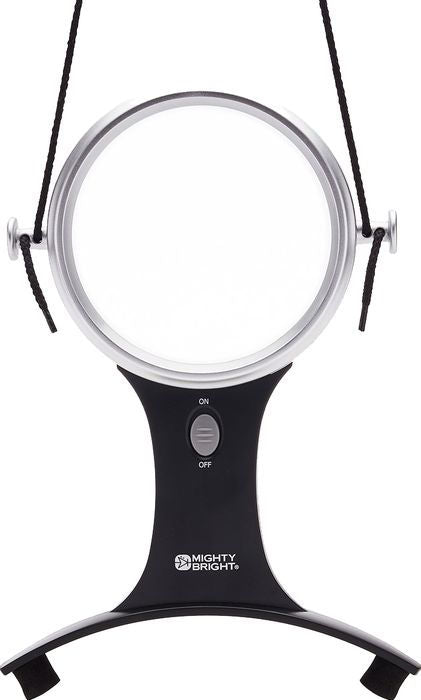 Lighted Hands-Free Magnifier by Mighty Bright