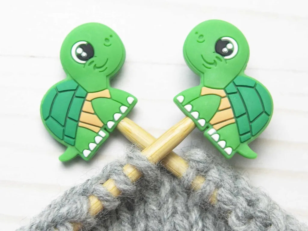 Fox and Pine Stitch Stoppers
