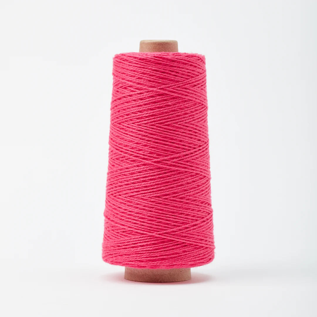 3/2 Beam Organic Cotton - Weaving Yarn, Hibiscus
