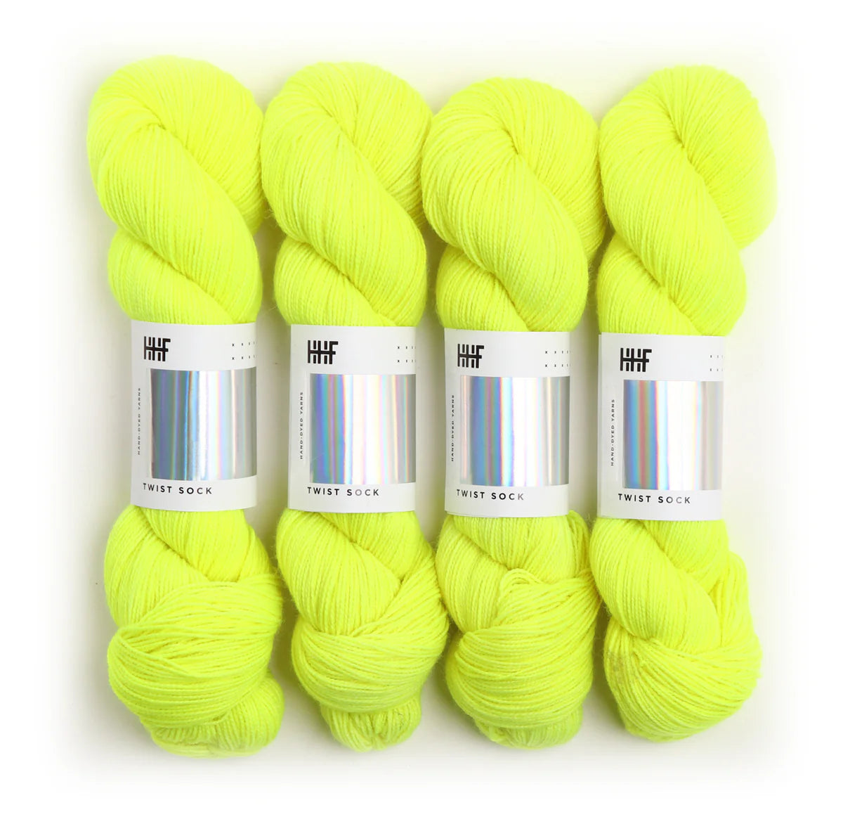 Hedgehog Fibres - Sock Yarn - Solid, Highlighter