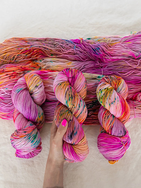 Ruby and Roses - Soft Rose Superwash Fingering