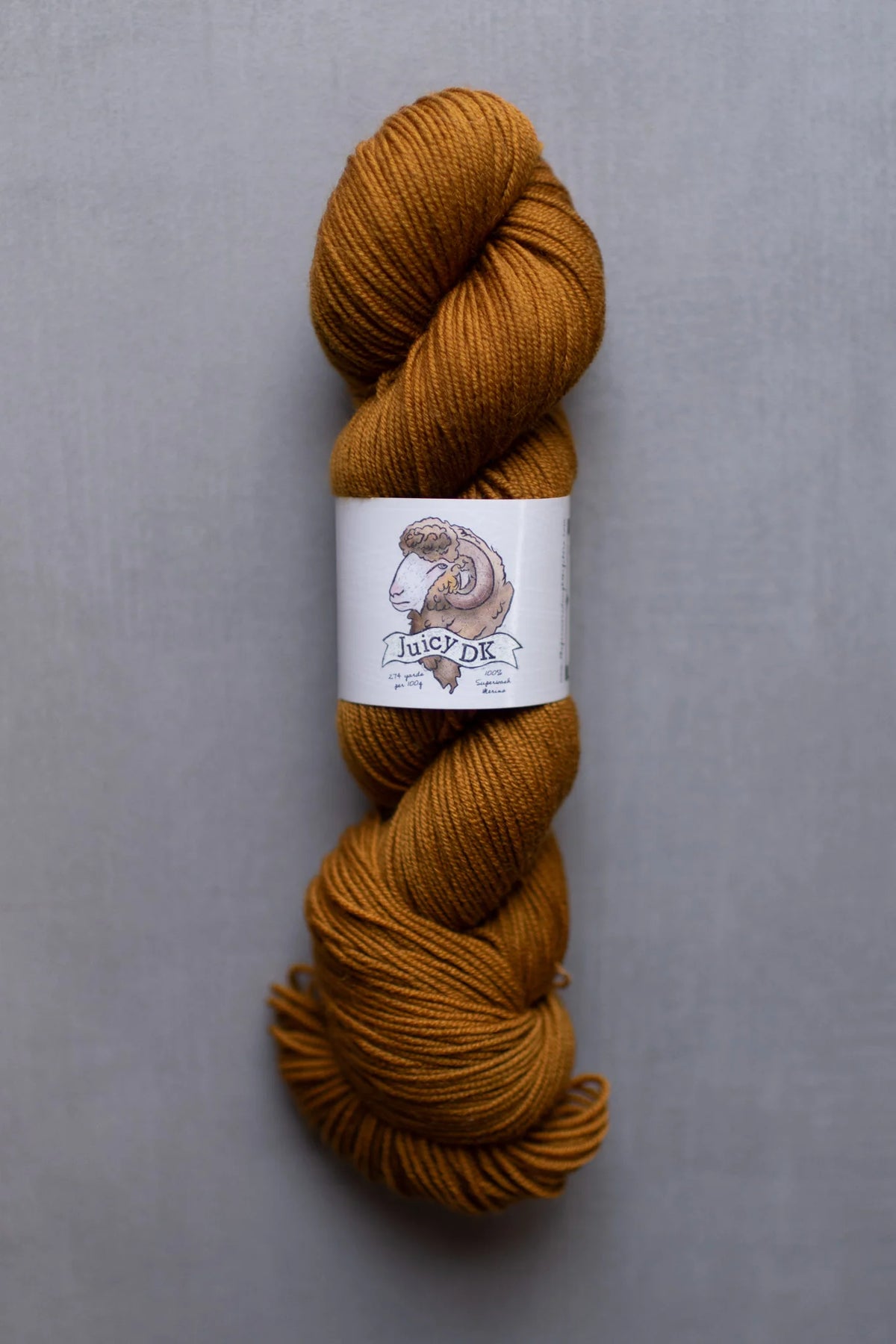 Farmer's Daughter Fibers - Juicy DK Solids, Eagle Eye