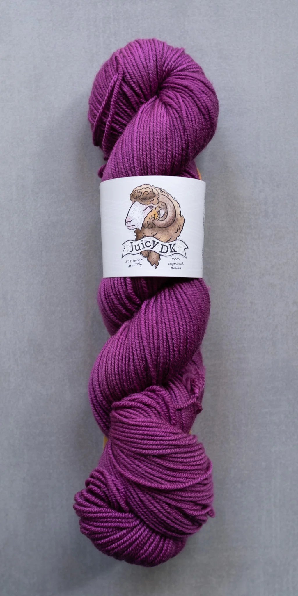 Farmer's Daughter Fibers - Juicy DK Solids, Fugitive