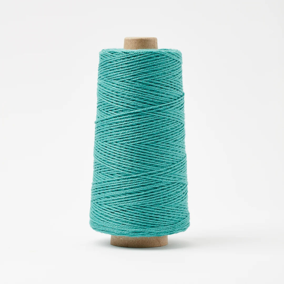 3/2 Beam Organic Cotton - Weaving Yarn, Jade