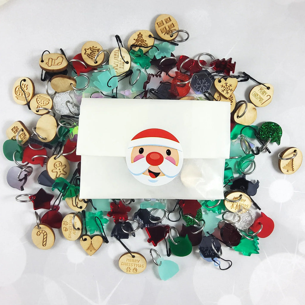 Katrinkles - Christmas Stitch Marker Mystery Grab Bag