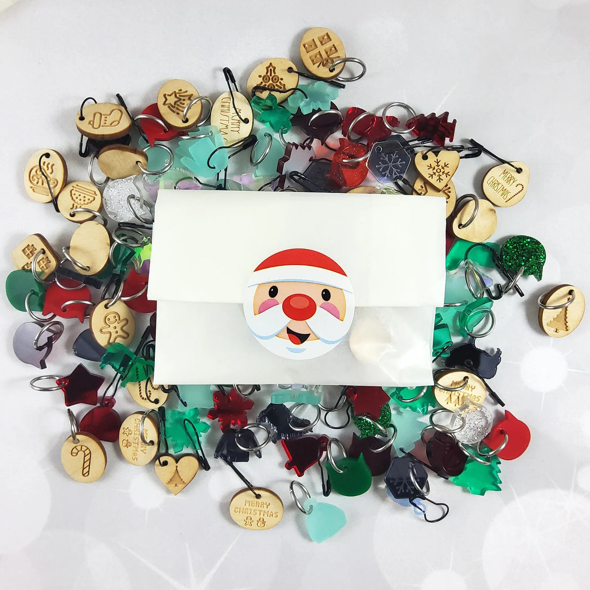 Katrinkles - Christmas Stitch Marker Mystery Grab Bag