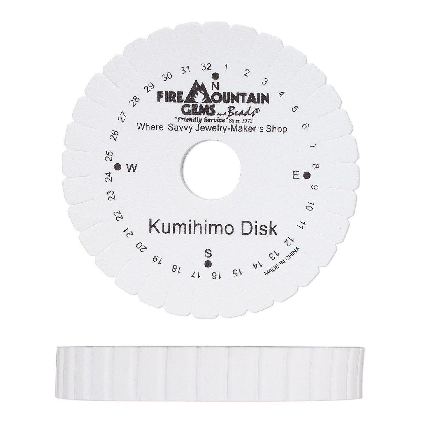 Kumihimo Disk Foam Round