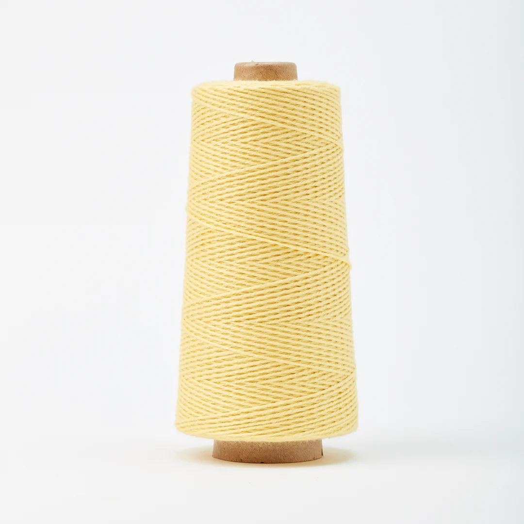 3/2 Beam Organic Cotton - Weaving Yarn, Lemon