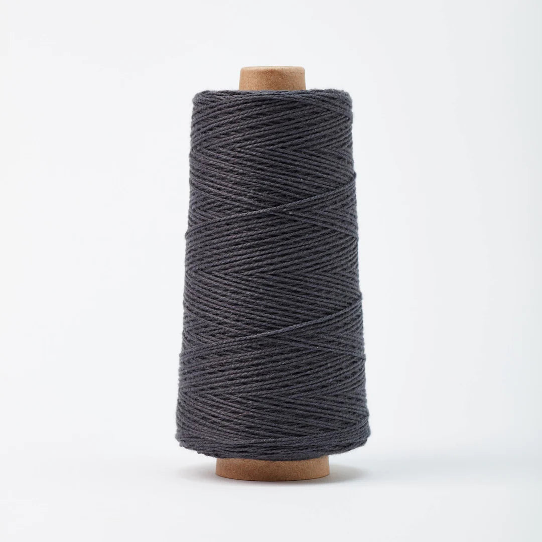 3/2 Beam Organic Cotton - Weaving Yarn, Licorice