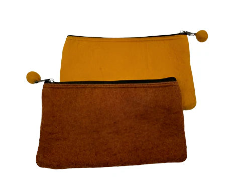 Fibres of Life - Estuche organizador mediano bicolor, Marigold