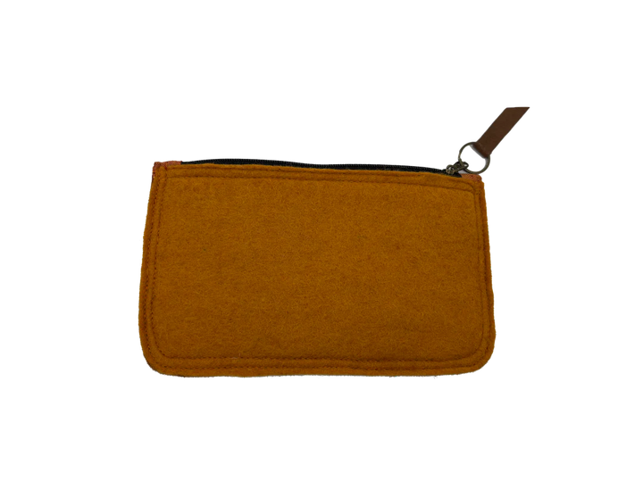 Fibres of Life - Modern 2 Tone Pouch, Marigold