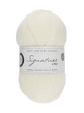 Estambre para calcetines Signature 4ply de West Yorkshire Spinners, Marshmallow